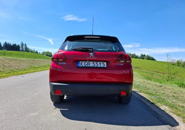 Peugeot 2008 cena 49900 przebieg: 63500, rok produkcji 2017 z Rzeszów małe 211